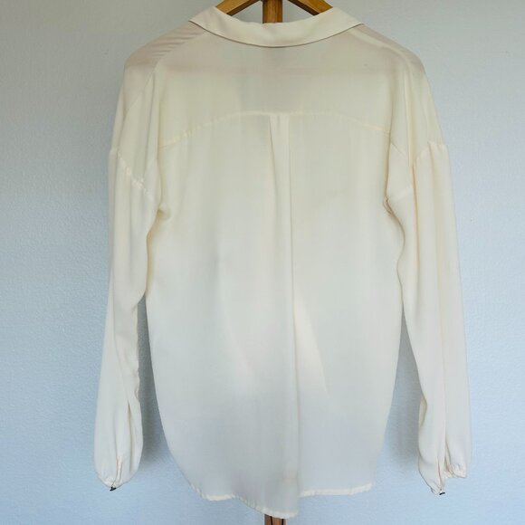 Forever 21 Chiffon Long Sleeve Blouse - Picture 4 of 4